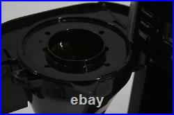 10 Cup Drip Coffee Maker Grind Brew Automatic Coffee Machine 1.5 L Black