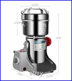 110V 220V Electric Grain Grinder Coffee Bean Nuts Mill Grinding Machine Kitchen