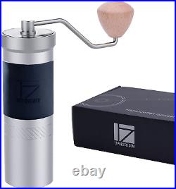 1Zpresso JX-PRO Manual Coffee Grinder Silver Capacity 35G with Assembly Stainles