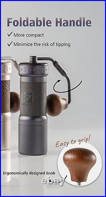 1Zpresso K-Ultra Manual Coffee Grinder Iron Gray with Carrying Case, NEW