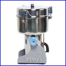 2000g Commercial Spice Grinder Electric Grain Mill Dry Dehydrated Food Grinder