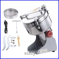 2000g Commercial Spice Grinder Electric Grain Mill Grinder High Speed