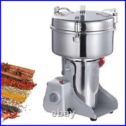 2000g Commercial Spice Grinder Electric Grain Mill Grinder High Speed