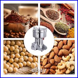 2000g Commercial Spice Grinder Electric Grain Mill Grinder High Speed