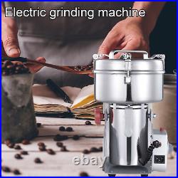 2000g Commercial Spice Grinder Electric Grain Mill Grinder High Speed