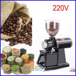 220V 120g/min Commercial Home Electric Burr Coffee Bean Grinder Milling Grinding