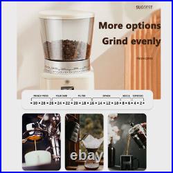 220V 165W Commercial 275GCoffee Bean Mill Conical Burr Electric Coffee Grinder