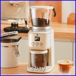 220V 165W Commercial 275GCoffee Bean Mill Conical Burr Electric Coffee Grinder