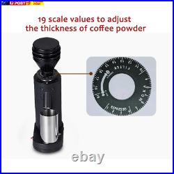 40MM Titanium Burr Electric Coffee Grinder with Aluminum Alloy Fuselage