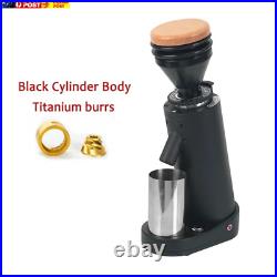 40MM Titanium Burr Electric Coffee Grinder with Aluminum Alloy Fuselage