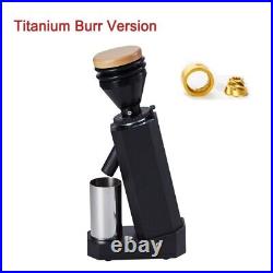 40mm Titanium Burr Electric Coffee Grinder Conical burrs Bean Mill 110V 220V