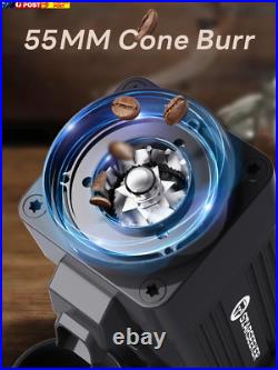 55MM Electric Coffee Grinder with Stepless Fineness Adjustment