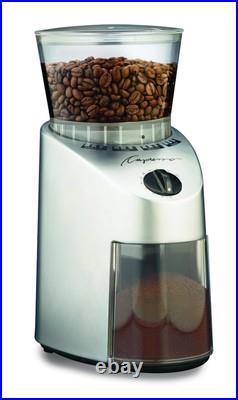 560Infinity Conical Burr Grinder, Brushed Silver, 8.5-Ounce