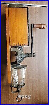 ANTIQUE GOLDEN RULE COFFEE GRINDER CITIZENS WHOLESALE SUPPLY Co. Hand-cranked