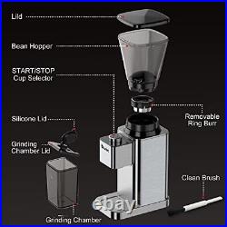 Anti-static Conical Burr Coffee Grinder with 48 Grind Settings, binROC