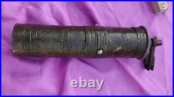Antique Ottoman Turkish Copper Hand Crank Coffee Tea Spice Mill Grinder Chopper