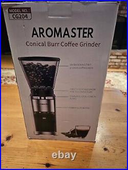 Aromaster CG204 Coffee Grinder Electric, Aromaster Burr Coffee Grinder