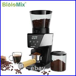 Automatic Burr Electric Coffee Grinder 30 Gears Espresso Fast Consistent Grind