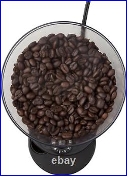 Automatic Burr Mill Coffee Grinder with 18 Custom Grinders, Silver