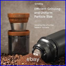 Automatic Conical Burr Grinder Electric Burr Coffee Grinder for Home Travel