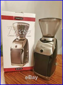 BARATZA Preciso Conical Burr Coffee Grinder espresso, v60, aeropress, french press