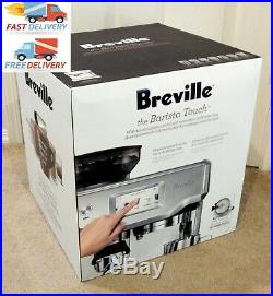 BREVILLE Barista Touch Stainless Steel Automated Espresso Machine withBurr Grinder
