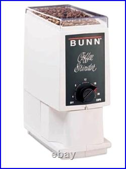 BUNN Coffee Grinder Small Size Home withCommercial Burrs for Best Coffee Flavor BUNN Coffee Grinder Small Size Home withCommercial Burrs for Best Coffee Flavor