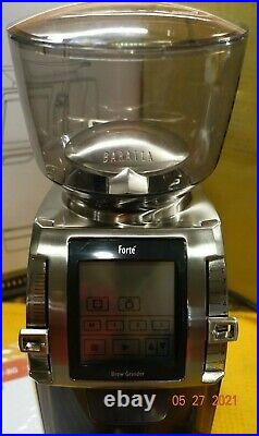 Baratza Forte-BG Brew Coffee Grinder -with Steel Burrs-Used Excellent Condition