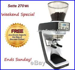 Baratza Sette 270Wi Espresso Grinder + FREE Coffee! New Model, AUTHORIZED DEALER