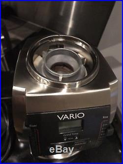 Baratza Vario 886 Ceramic Flat Burr Grinder For Coffee Espresso French Press