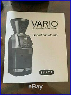 Baratza Vario Burr Espresso Burr Grinder