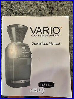 Baratza Vario Ceramic Burr Coffee Grinder
