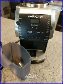 Baratza Vario-W Ceramic Coffee Burr Grinder model 985 Silver
