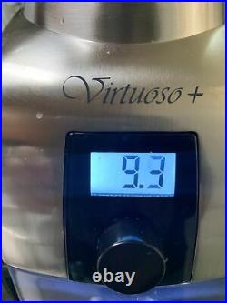 Baratza Virtuoso+ Plus Model 587 Conical Burr Coffee Grinder Digital Display