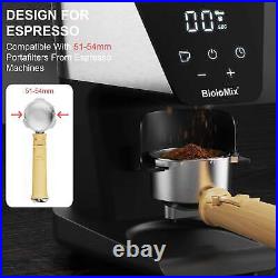 BioloMix Automatic Burr Mill Electric Coffee Grinder with 30 Gears for Espresso