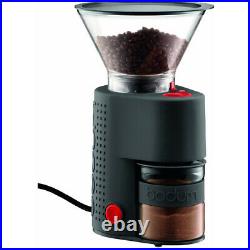 Bodum BISTRO Burr Grinder, Electronic Coffee Grinder, Black