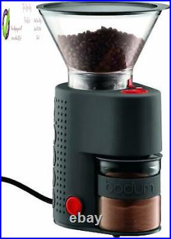 Bodum Bistro Burr Grinder, Electronic Coffee Grinder With Continuously Adjustabl