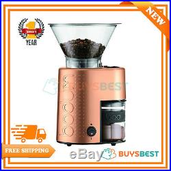 Bodum Bistro Electric Burr Coffee Grinder In Copper 10903-73UK-1