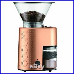 Bodum Bistro Electric Burr Coffee Grinder In Copper 10903-73UK-1