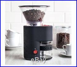 Bodum Bistro Electric Burr Coffee and Espresso Grinder Black
