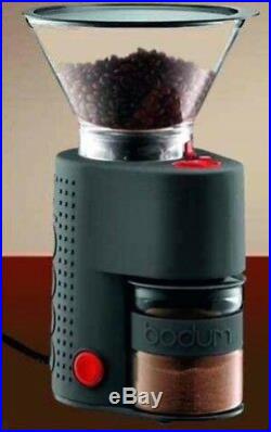 Bodum Bistro Electric Burr Coffee and Espresso Grinder Black