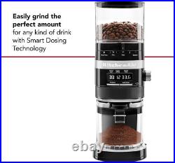 Brand New KitchenAid KCG8433OB Burr Coffee Grinder, 10 oz, Onyx Black Brand New KitchenAid KCG8433OB Burr Coffee Grinder, 10 oz, Onyx Black