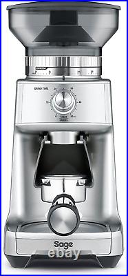 Brand New SAGE BCG600SIL the Dose Control Pro Coffee Beans Grinder Silver FAST P