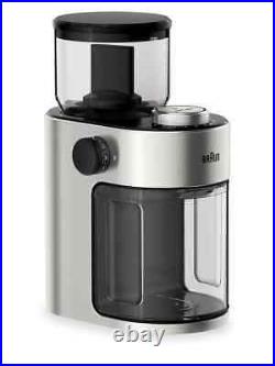 Braun KG7070 12-Cup Burr Coffee Grinder, 220 Volts, Not for USA