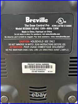 Breville BCG600 SILUSC The Dose Control Pro Coffee Grinder