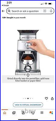 Breville BCG600 SILUSC The Dose Control Pro Coffee Grinder