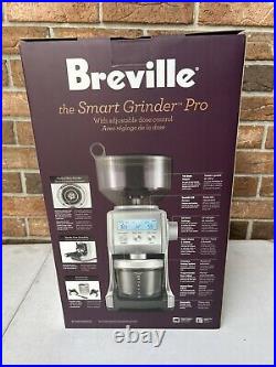Breville BCG820BSS Smart Coffee Bean Grinder Brushed Stainless Steel