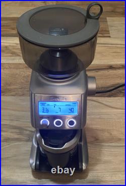 Breville BCG820BSS Smart Coffee Bean Grinder Brushed Stainless Steel Working