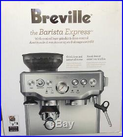 Breville BES870XL Barista Express Espresso Machine Gently Pre-Owned