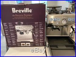 Breville BES870XL The Barista Express Espresso Machine Black/Silver